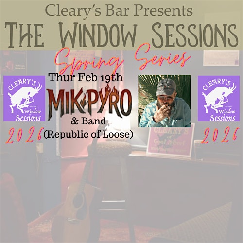 Window Sessions 2026 - Mik Pyro & Band (Republic of Loose)
