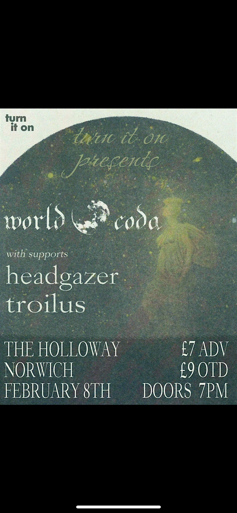 World Coda + Headgazer & Troilus @ The Holloway Norwich