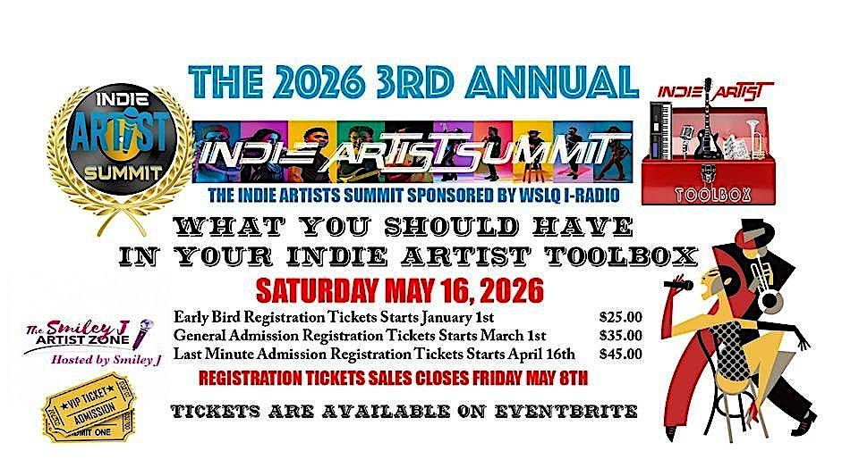 WSLQ's 3rd Annual Indie Artist Summit