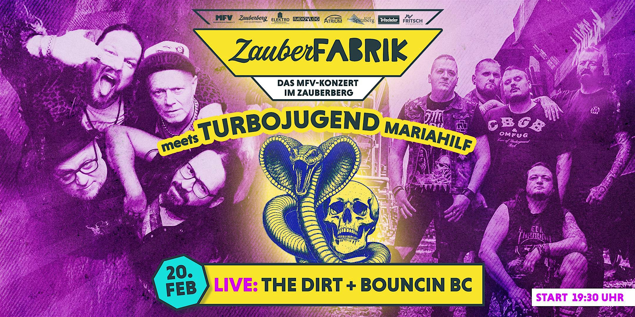 ZauberFabrik meets Turbojugend | The Dirt + Bouncing BC